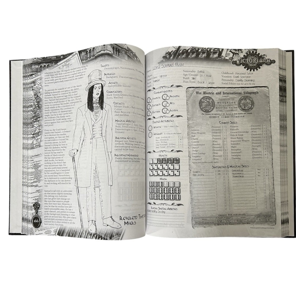 Victoriana - 2nd Edition - Core Rulebook - HC - 2007 - Cubicle Seven Publication - Picture 2 of 7